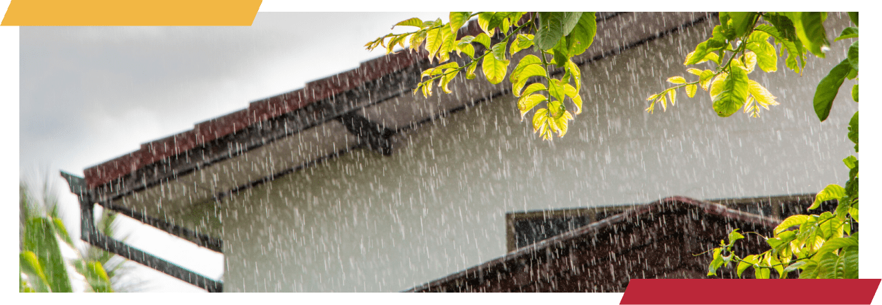 raining on roofs