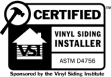 vinyl siding certified
